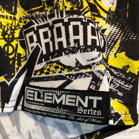 New O'Neal Element Motocross Youth MX ATV Moto Dirt Bike Off Road Jersey S - Picture 6 of 12